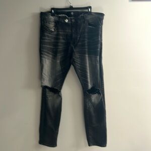 Mens blk jeans